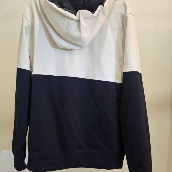 Zara Man Double-Zip Color Block Hoodie w/Pockets - Picture 3 of 7